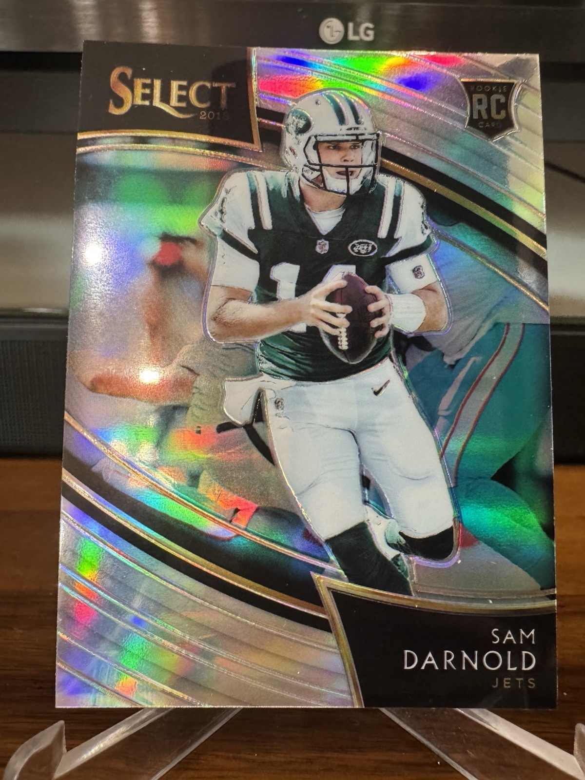 SAM DARNOLD 2018 Panini Select Silver Prizm Field Level Rookie Card RC #203