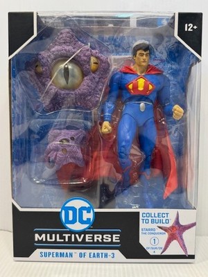 Superman of Earth-3 DC Multiverse McFarlane B.A.F Crime Syndicate Ultraman New