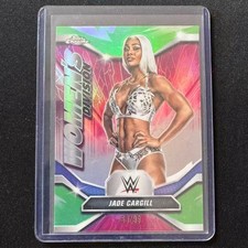 ⚡️XB 2026 TOPPS CHROME WWE WOMEN'S DIVISION GREEN REFRACTOR /99 JADE CARGILL