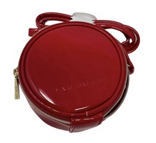 MARC JACOBS Mini 4" Red Patent Leather Crossbody Round Purse NEW $135