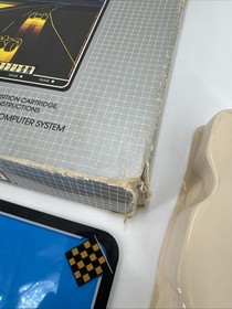 Vectrex Pole Position Complete CIB Video Game Cartridge Manual Overlay 1983 RARE