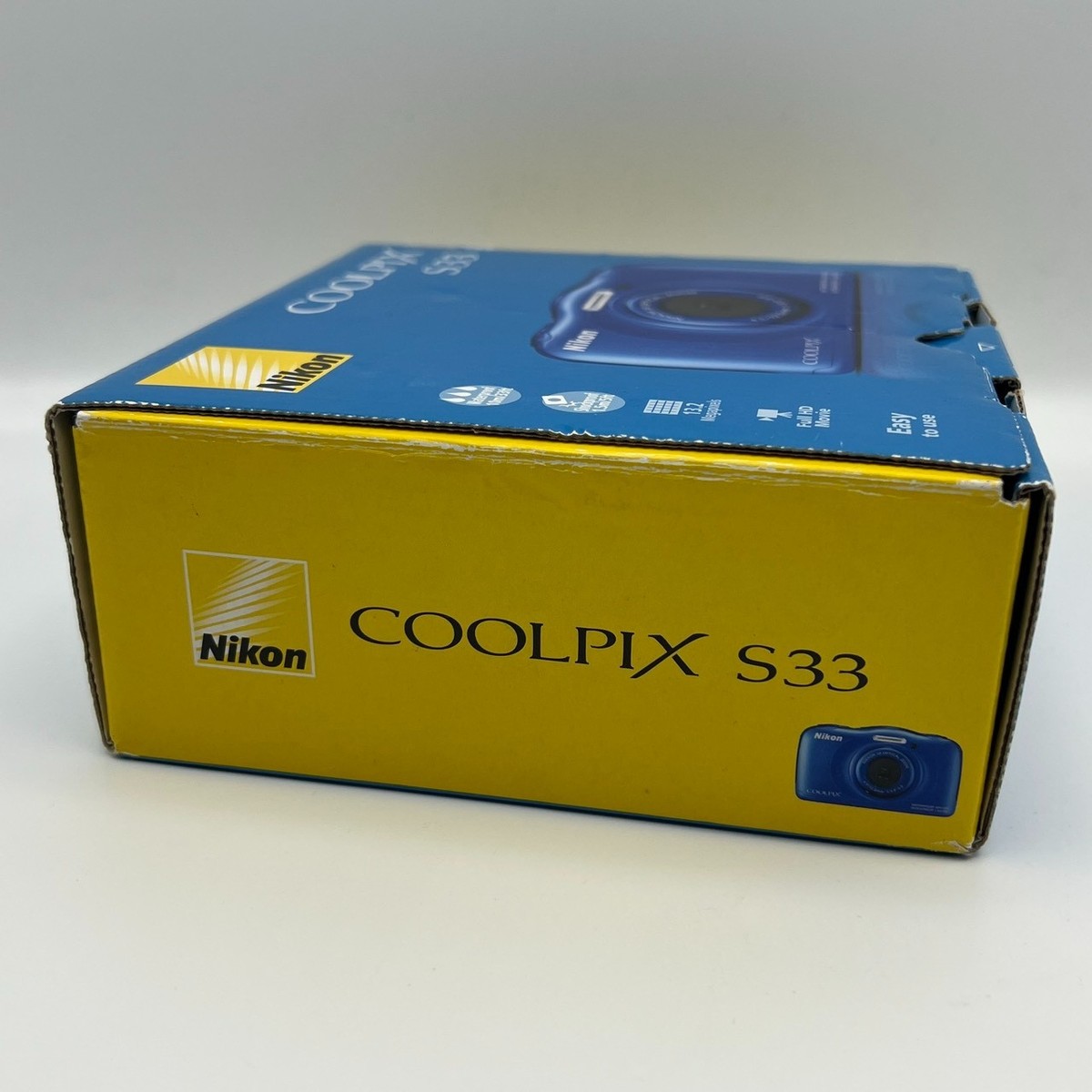 Nikon COOLPIX S33 Digital Camera - Blue | eBay