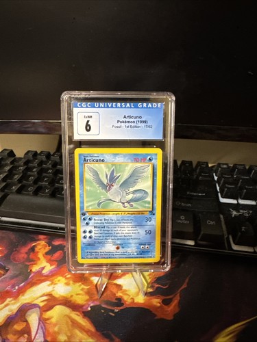 Articuno (1st Edition) graded CGC 6 for sale on eBay