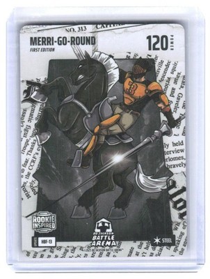 Bo Jackson Battle Arena - Merri-Go-Round - Headlines Battlefoil - STEEL-#HBF-13