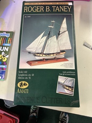 Revenue Cutter Roger B Taney Ship Model - 1:60 Scale-Open Box - New