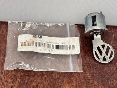 VW Volkswagen Ignition Lock Cylinder w/ Original VW Key 311905855 Beetle Type 3