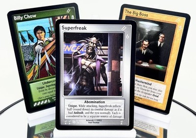 Shadowfist TCG: Boom Chaka Laka Complete Set  (91/91) W/Rulebook NM-LP Daedalus