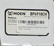 Moen BP6918CH Madison 18-Inch Towel Bar Chrome