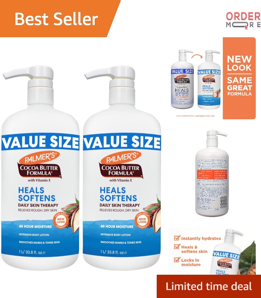 Cocoa Butter Formula Daily Moisturizer 33.8oz Pack Of 2