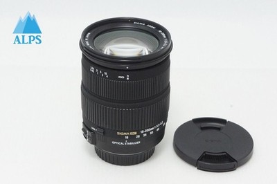 SIGMA AF 18-200mm F3.5-6.3 DC OS Lens for Canon EOS EF Mount #260402aa