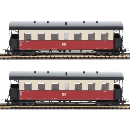 Tillig 03995 H0e 2er Set Personenwagen, KB4i, DR, Ep. IV H0e + Neu | Zustand: Neu