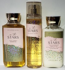IN THE STARS Bath Body Works 3PC Set Shower Gel, Fragrance Mist Body Lotion