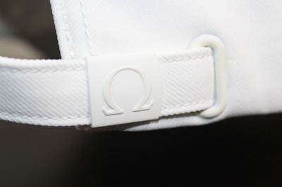 Omega Watch White Logo Hat Adjustable Cap Golf Sports Men's Casual