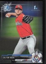 2017 Bowman Chrome Draft #BDC-196 Colton Hock