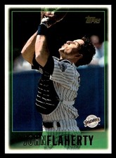 1997 Topps John Flaherty #412 San Diego Padres