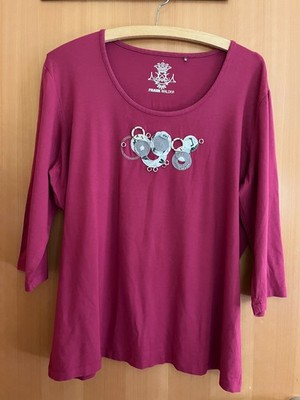 FRANK WALDER Damen Shirt, Größe 46, brombeere,  sehr schön ! TOP !