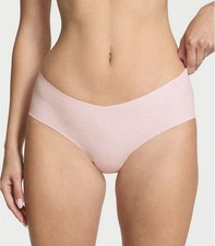 New Victoria's Secret Women's Cheeky Cotton Pink No Show Panty Small