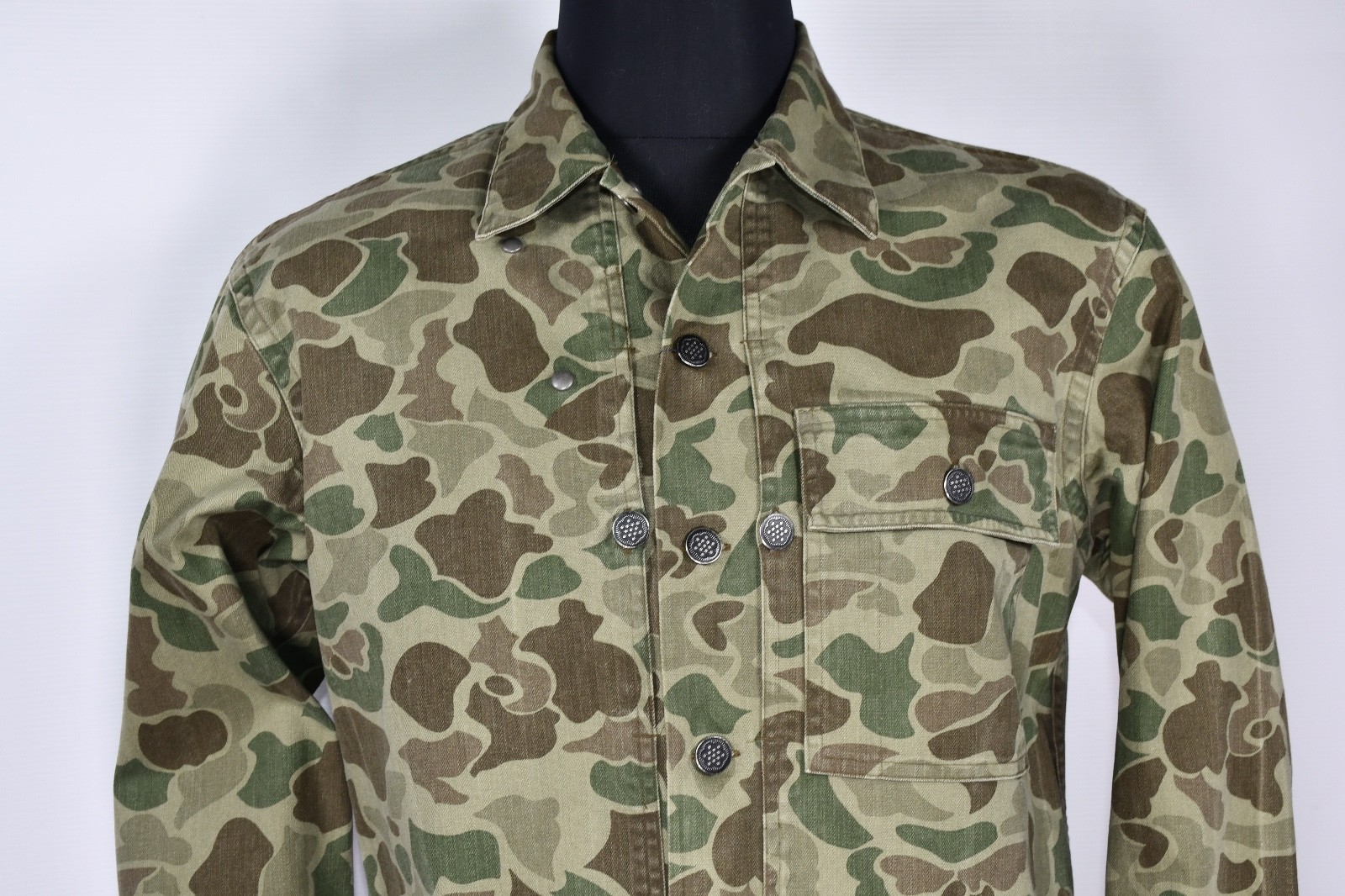 Polo Ralph Lauren Saranac Lake 2 Military Men's Jacket Green Camouflage size M thumbnail 2