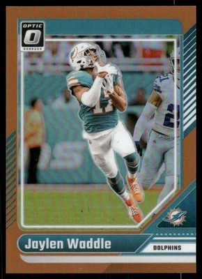 2024 Donruss Optic Orange #124 Jaylen Waddle /249 - FB