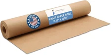 Craft Paper Roll, Bulletin Board Paper, 17.75 Inches x 1200 Inches Brown Pape...