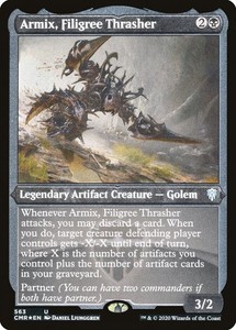 Armix, Filigree Thrasher (Foil Etched) 563/794 Commander Legends