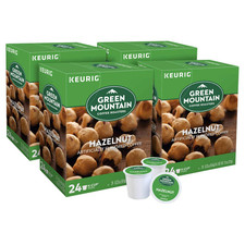Green Mountain Hazelnut Decaf K-Cups - 96 Count Flavored Coffee Pods