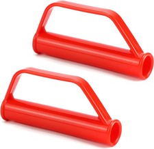 Rote Sicherheitsgriffe 25mm für Sackkarren – Ergonomische Ersatzgriffe Paar