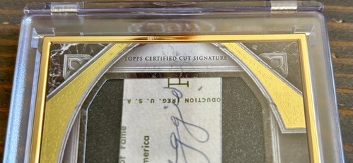 2023 Topps Baseball Transcendent Collection Cut Signature Joe DiMaggio 1/1 - Bild 4 von 14