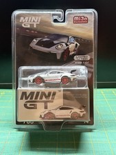 Porsche 911 (992) GT3 RS White with Pyro Red Mini GT MGT 00706 Weissach Package