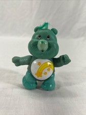 Vintage 1983 Care Bears WISH BEAR Posable PVC Figure 3.5 Inch Kenner