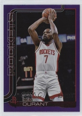 2025-26 Topps Purple Rainbow 29/250 Kevin Durant #157 9et