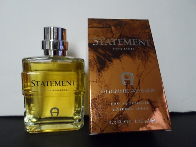 Etienne Aigner Statement For Men EDT Spray 4.2 oz / 125 ml Brand New in Box.