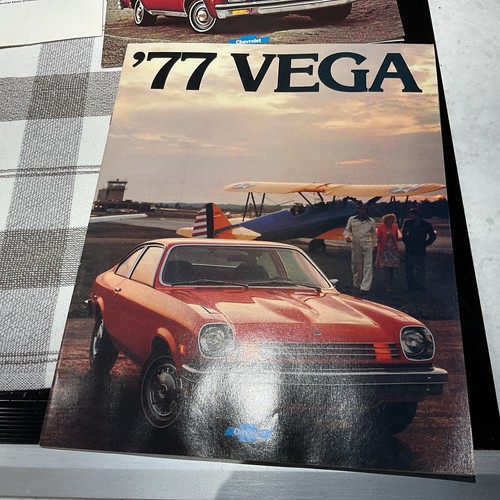 1977 Chevrolet Chevelle, Malibu Vega Camaro Nova Dealer Sales-Showroom Brochures - Picture 8 of 9