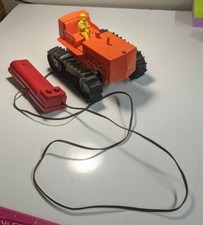 Vintage GMP 114 Tractor/Bulldozer Battery Operated Remote Control Kid Toy VHTF