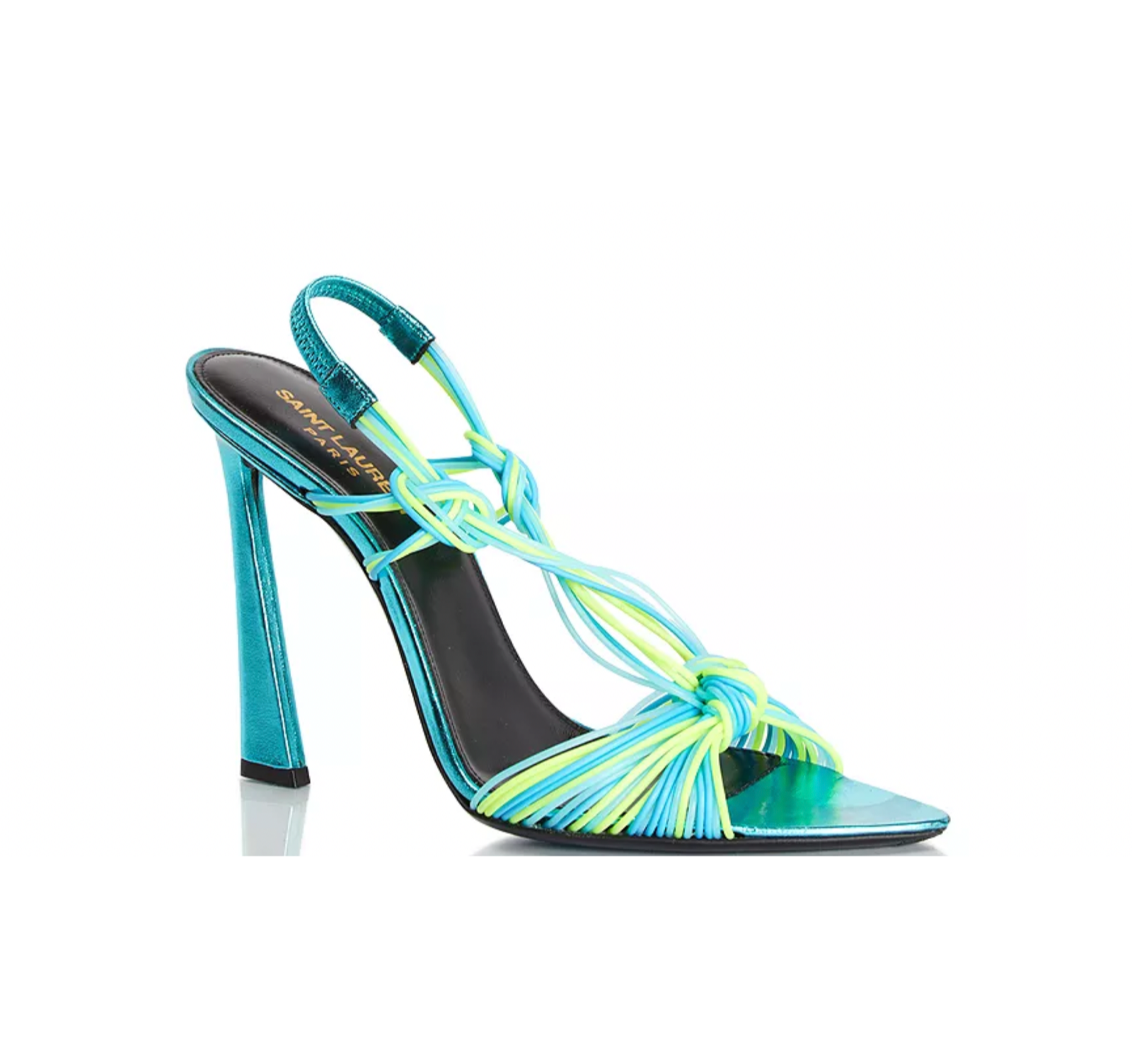 Sandali Saint Laurent con multi cinturino avvolti a punta per piscina taglia 39