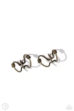 Paparazzi MOBILE MAVEN brass EAR CUFF