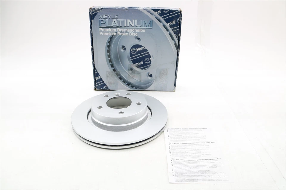 NUEVO Rotor de freno de disco trasero Meyle 3155233022PD BMW 325ci 325i 328ci 328i 1999-2006 Foto 3 de 4