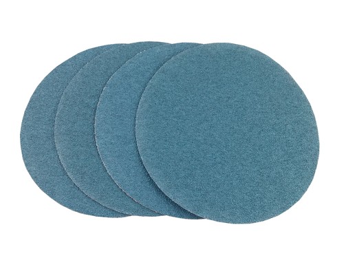7" Blue Zirconia Cloth Hook and Loop Sanding Discs (50 Pack, 80 Grit) - Picture 2 of 4