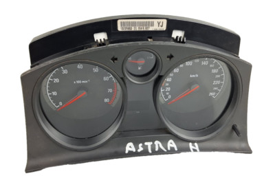 Opel Astra H Speedometer Instrument Cluster 13225953 Wiring Harness OEM