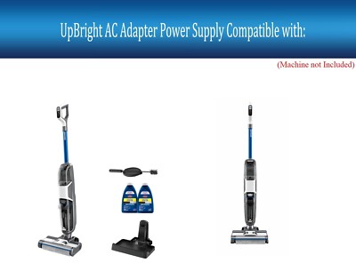 AC Adapter For Bissell CrossWave HF3 3649A 3654 Cordless Wet/Dry