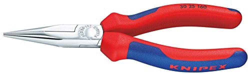 (TG. 160 mm) KNIPEX 30 25 160 Pinza per meccanica - a becchi lunghi cromata rive