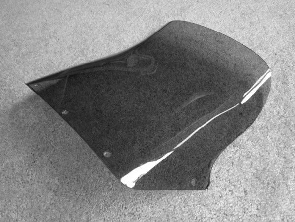 83-87 Suzuki gs1100 gs750es gs750 gs1100es Parabrisas Parabrisas Cubierta Foto 4 de 4