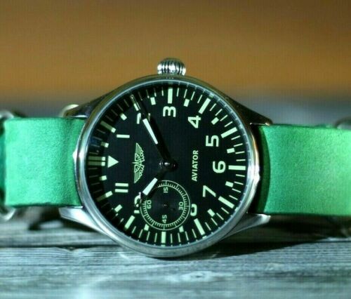 Aviation mens Watch 45 mm Vintage soviet mechanical Limited Edition Marriage - Picture 1 of 12
