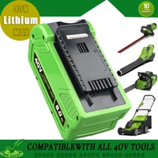40V 8.0Ah Lithium Battery For Greenworks G-MAX 40 Volt 29472 29462 29252 20202