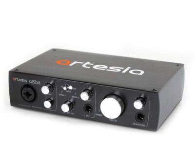 Artesia A22XT USB 2x2 Audio Interface With Pro Tools, Bitwig 24-bit/96kHz Mac PC