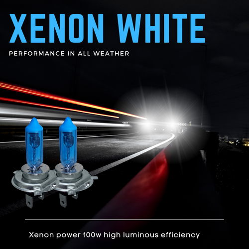For Renault Clio MK2 Headlight 100w Xenon 6000k White 98-12 High Low Beam Bulbs - Picture 12 of 13
