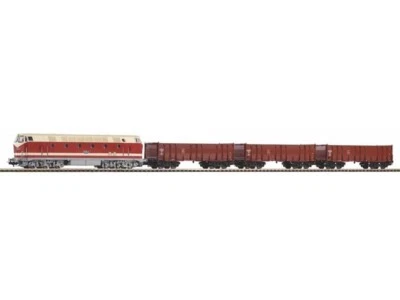 PIKO 57138 Start-Set Güterzug BR 119 der DR + 3 Wagen, A-Gleis, DC, H0