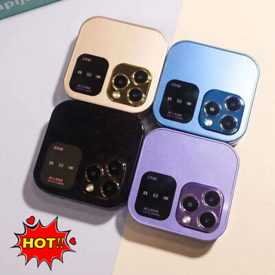 2024 New Mini Flip Mobile  Phone 2 SIM Card Small.Display Foldable Cell-Phone