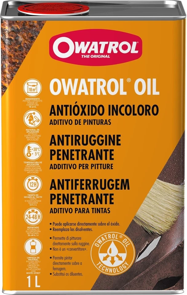 Owatrol Rustol-Owatrol Multifunktions-Rost-/Farbzusatz, 1 Liter Neu & OVP