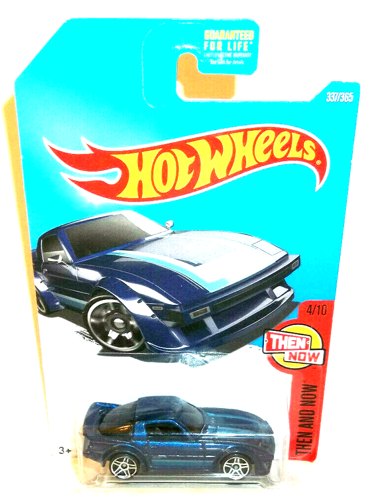 2017 HOT WHEELS 1:64 HW THEN AND NOW 4/10 DARK BLUE MAZDA RX-7
